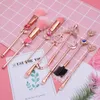 8pcs makyaj fırçaları Set Sailor Moon Magical Sakura Sevimli Fırça Kozmetik Yüz Toz Temel Karıştan Allık Kapatıcı Fırçalar7310003