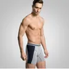 Fashion-Brand Mens Underkläder Sexiga Boxers Mens Boxer Shorts Hommes Bekväma Hombre Man Underbyxor Male CalzonCillos 4PCS / Lot