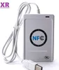 Lecteur de carte de contrôle d'accès 13,56 MHz sans contact USB ACR122U Lecteurs NFC Lecteur de carte à puce RFID pour les 4 types d'étiquettes NFC (ISO/IEC18092)