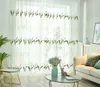 Sheer Curtains refreshing towel embroidery window screen customization of cotton thread balcony float screens