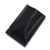 9*13cm Open Toped Heat Seal Vacuum Matte Mylar Aluminium Foil Packing Pouch Ferment Powder Storage Bags 200pcs/lot