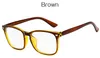 Toptan-Metal Gözlük Çerçevesi Retro Kadın Erkek Okuma Cam Çerçeve UV Koruma Şeffaf Lens Bilgisayar Gözlük Gözlük