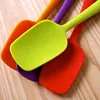 100pcs Silicone Cream Spatula Shovel Butter Scraper Kitchen Cake Trowel Heat Resistant Icing Spoon Mixing Baking Tool Tools