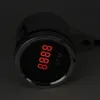 CS-378 Indicador de voltímetro de pantalla digital con luz LED para motocicleta de 12 V