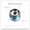 Bague pour hommes Bague en or tungstène Apparence plate Bijoux turquoise Entièrement en acier tungstène Men039s Bague Bijoux de mode entiers2330125