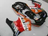 Högkvalitativa Fairings för Honda CBR900RR CBR919 1998 1999 Orange Röd Svart Vit Fairing Kit CBR919RR 98 99 GH44