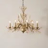 Contemporary gold crystal chandelier lighting LED lights for living room dinning room crystals lamp AC110V 220V