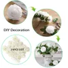 Hot Selling Färgglada Foam Artificial Rose Flowers W / Stam, DIY Wedding Bouquets Corsage Wrist Flower Headpiece Centerpieces Home Party Decor