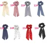 New Wave Point Print Scrunchie Fairband Skarf Easy Fairband Bow Hair Girls Gair Cair Access Accessor Accessor icon DC931