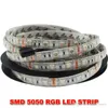 25M 5m / roll luce di striscia di RGB 5050 SMD flessibile impermeabile con 24Key telecomando Con striscia 5A alimentazione esterna può usare direttamente