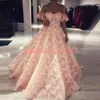 Superbe épaule dénudée corail Arabie Saoudite robes de soirée dentelle A-ligne 2K19 longue fête robes de bal robe de reconstitution historique Robe de soirée grande taille