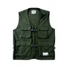 20SS Japanese Retro Camouflage Multi-pocket Vest Men and Women Loose Single Breasted Sleeveless Jacket Harajuku Oversize Vest2946