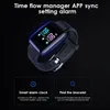 الساعات الذكية 116 بالإضافة إلى ارتفاع معدل ضربات القلب الساعات الرياضية Smart Band Smart Band Waterproof Smartwatch Android مع عبوات البيع بالتجزئة D13