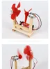 toy children diy wind power generator materials science technology creative wind power generation experiment