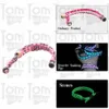 Bracciale in metallo Jamaica Rasta Pipa da fumo 280 MM Fluorescenza Tubi per tabacco a mano Accessori Regalo per uomo o donna1571767