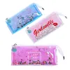 Popular Lazy Makeup Bag Organizer Laser Star Sequins Quicksand Women Transparent Bag Lip Cosmetic Bag Gesture Glitter Cosmetic Bags