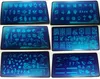 8pcs estilo chinês chinoiserie china words design uil art samping placas de carimbo de imagem impressão de impressão de transferência modelo de polonês w pla7057506