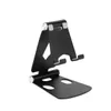 Support de téléphone pliant en alliage d'aluminium double bureau pliable support de tablette rotative support de téléphone portable support de montage pour iPhone iPad pour Samsung