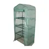 Garden Greenhouses 4 Planken Groen Huis Opvouwbare ijzerbuis met PE Mesh Doek Cover Greenhouse Draagbare Mini Outdoor Fower House GGA2183