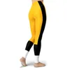 JIGERJOGER Yoga pants Sport Leggings Hockey Team Football Leggings cb men leggins gym workout pant yellow black white patches7152557