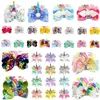 Livre DHL INS 8 Polegadas Arcos Barrettes Angel Hands Sereia Unicorn Design Clippers Girls Clipes Jojo Siwa Acessório de Cabelo