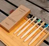 Natural Bamboo Toothbrush Portable Soft Hair Tooth Brushes Eco friendly Bristle toothbrush Natural Biodegradable Toothbrushes For Hotel Home