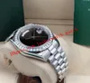 Latest Version 5 Style Mens Diamond Bezel Stainless Steel 41mm Blank Dial Automatic Fashion Men's Watches Wristwatch214C