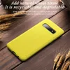 2022 custodie per telefoni biodegradabili con paglia di grano ecologico per Samsung Galaxy S20 Note 10 Plus Lite