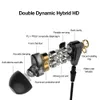 G01 Écouteurs Bluetooth Headphones sans fil Quatre unité Drive Double Dynamisme Hybride Hybride Deep Bass Écouteur pour téléphone avec micro 5,0