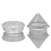5g Clear Diamond Shape Cream Jar Wysokiej Jakości Przenośne Podróże Makijaż Makijaż Butelki Hurtownie LX6467