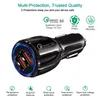 Ładowarka samochodowa 9V 2A 12 V 1.2A QC3.0 Fast Car Charger 3.1A Szybki ładunek QuickComm Szybka samochodowa Ładowarka telefoniczna