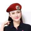 2021 New Wool Felt Berets for Men Women All Seasons Unisex Casual Beret Sailors Dance Hat Dance Performance Army Fans Dome Cap