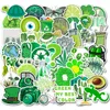 VSCO meid groene milieubescherming sticker koffer waterdichte sticker