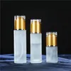 30 ml 40 ml 50 ml 60 ml 80 ml 100ml Frosted Glasfles Lege Cosmetische Container Lotion Spray Pump Flessen Cosmetica Containers