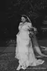 New Fashion Plus Size Mermaid Wedding Dresses Lace Applique Sweetheart Tulle Crystal Pregnant Wedding Dress Bridal Gowns vestidos de novia