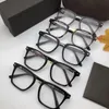 Gafas ópticas de marca de lujo para hombre 5523 marco cuadrado venta de anteojos de moda para mujer lentes transparentes con caja original