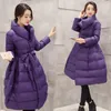 Material de maternidade de inverno Aqueça o parka grávida de roupas longas de roupas da maternidade Mulheres de inverno Casas de casaco de inverno