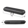 Caso Pen Preto EVA Portable Hard Shell Holder Pen Stationery Office Bolsa fone Makeup Storage Bag LX1722 000