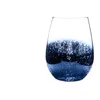 20oz Бессвинцовая Кристалл Egg Cup Wine Glass Tumbler Современный большой емкости Ион покрытием Радуга Прозрачный Бытовая Гостиная Craft EEA1290-9