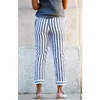 NEW Women Skinny Patchwork Striped Pants Women Pockets OL Style Work  Trousers 2018 Spring Mid Waist Pants From Herish, $43.4
