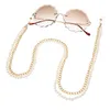 EuAM Hotsale Elegante Feminino Óculos de Camada Dupla Corrente Óculos de Sol de Metal Cordão Óculos antiderrapante Acessórios de corda atacado
