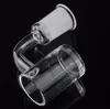 Nouveau produit 5mm Clear Bottom Quartz Banger Flat Top Quartz Nail avec Cyclone Spinning Carb Cap Lumineux Terp Perle Insert pour Glas5162793