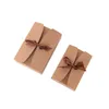 200PCs Kraft Paper Snowflake Förpackning Box Egg Yolk Nougat Förpackning Presentförpackning Bakning Puff Egg Yolk Pastry Cake Box Custom