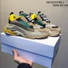 2019 Lüks Platformu Ace 17FW erkekler kadınlar Triple s Gym Kırmızı Mavi Üçlü Siyah Düşük Eski Baba Vintage Casual ayakkabılar Triple-S Sneakers