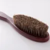 Szczotki do połysku obuwniczego Horsehair Bristles Soft Drewniane z uchwytem Szczurka do czyszczenia pyłów do sprzątania pył do zamszowych skórzanych butów