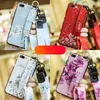 Mobile phone case for S10plus A50 wristband diamond S87 silicone S9 painted note10 protective cover m20 new