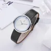 Shengke 2019 Brand Quartz Couple Watch Set Leather Watches For Lovers Black Simple Women Quartz Watch Men WristWatch Gifts337Y