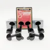 Rare not Inline Black Grover Guitar String Tuning Pegs 45 Angle Tuners Machine Head 3R+3L ( good packaging)