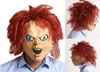 Halloween gruseliger Clown Latexmaske ausgefallenes Kostüm Chihuahua Horrorfilm Masken Mütze Party Cosplay Teufel Geistermasken Kopfbedeckung Requisite