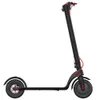 HX X7 Scooter Electric قابلة للطي 350W LCD شاشة 3 أساليب السرعة كحد أقصى 25 كم/ساعة IP54 مقاوم للماء - أحمر أسود